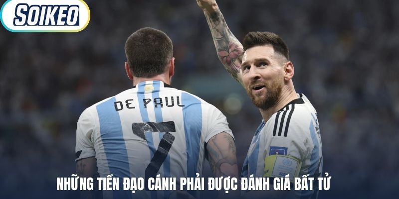 Những tiền đạo cánh phải được đánh giá bất tử